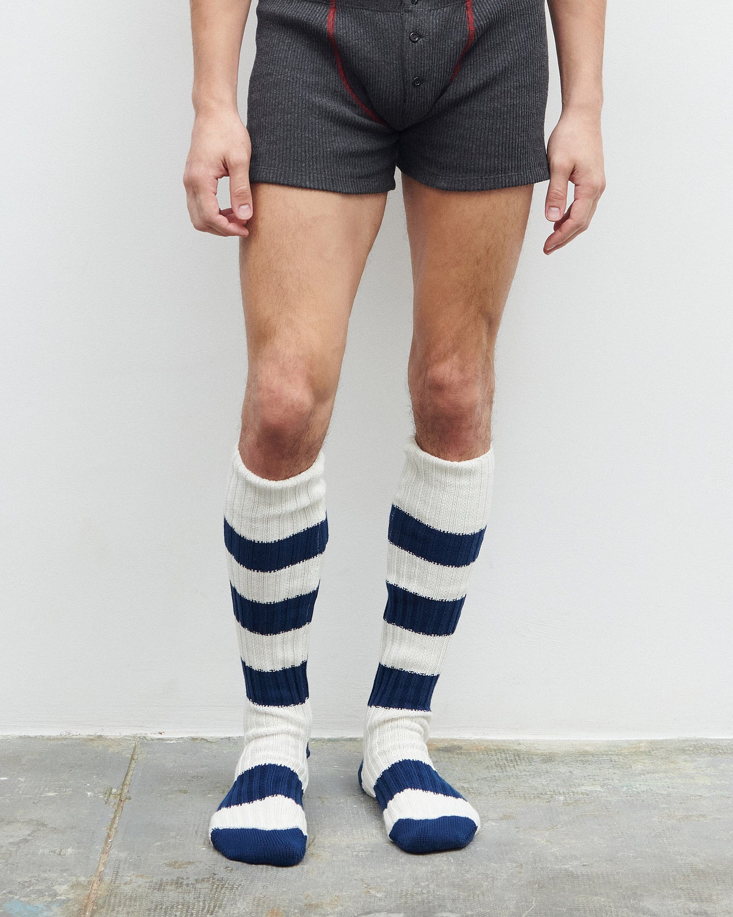 Navy Wil Socks